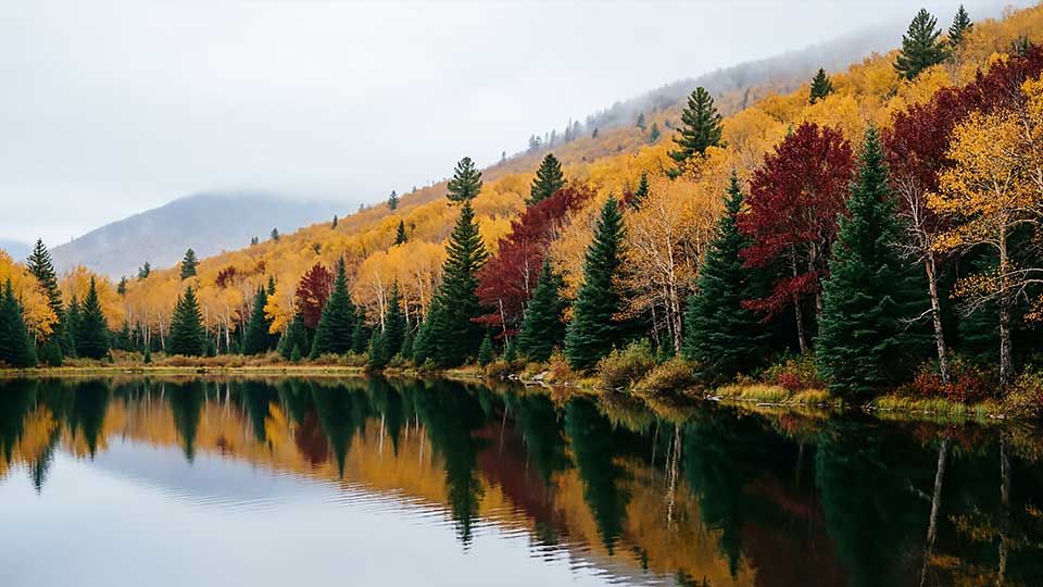 Autumn landscape, photo